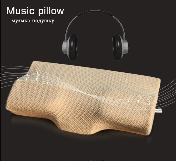 Promote Side Sleeper Pillows Orthopedic Comfort Memory Foam Sleeping Smart Music Pillow