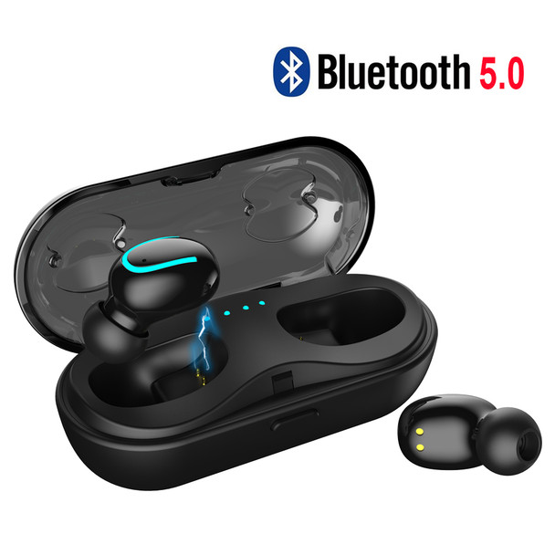 5.0 Bluetooth Earphone Mini Bluetooth Headphone for 6 Hours Continuously Working Wireless Earbuds Easy Automatically Pairing