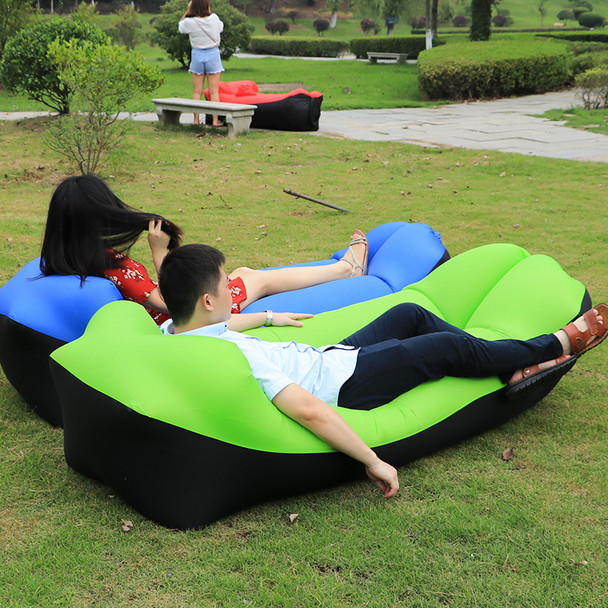 Fast Inflatable Air Sofa Bed Good Quality Sleeping Bag Inflatable Air Bag Lazy bag Beach Sofa Laybag
