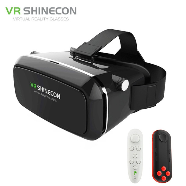 VR 3D Glasses Google Cardboard Virtual Reality Smartphone VR Headset Cardboard For Android With Controller From Russian