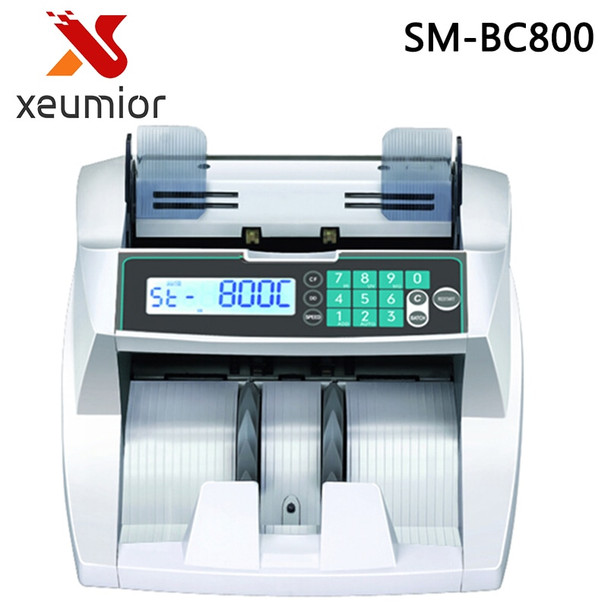 Cash Money Bill Counter with UV+MG+IR+DD Detection EU-1160T,Money Counting Machine Financial Equipment Wholesale