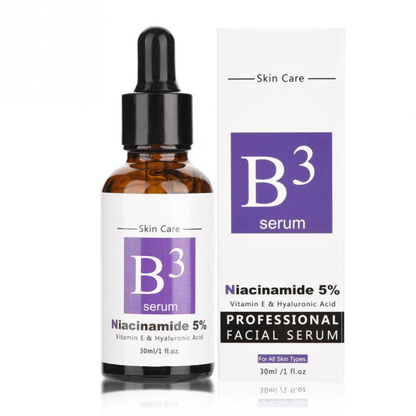 Pure 5% Niacinamide Vitamin E &amp; Hyaluronic acid Face Serum Moisturizing Firming Anti-Wrinkle