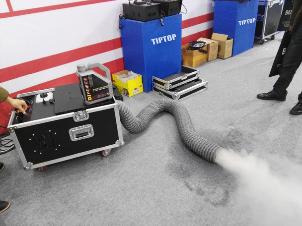 TIPTOP Water Base Fog Machine 3000W Smoke Water-Based DMX512 Stage Effect Low Lying Water Fog Smoke Machine TP-T65 Flightcase