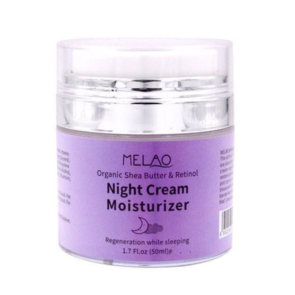 1 Pc High Quality Night Cream Organic Retinol Moisturizer Nourishing Night Cream Hyaluronic Anti-Wrinkle 50g  
