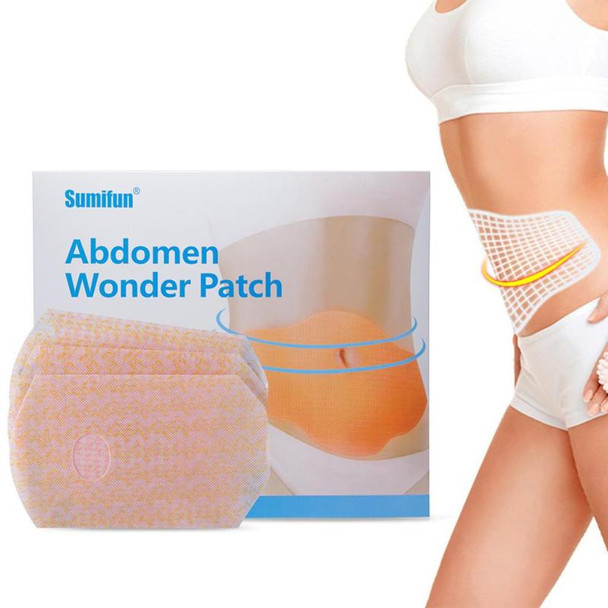 5Pcs/Patch Big Belly Abdomen Weight loss stickers Slimming burn fat Beauty Box for Lady Women Men Lose Weight Sticker Product C3