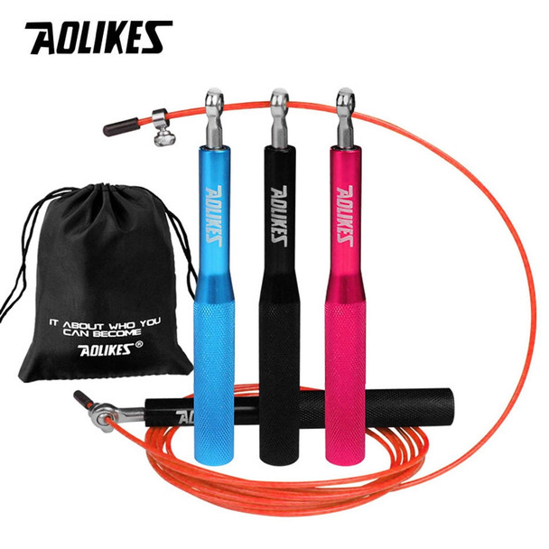 Crossfit Jump Rope Adjustable Jumping Rope Training Aluminum Skipping Rope Fitness Speed Skip Training Boxing MMA