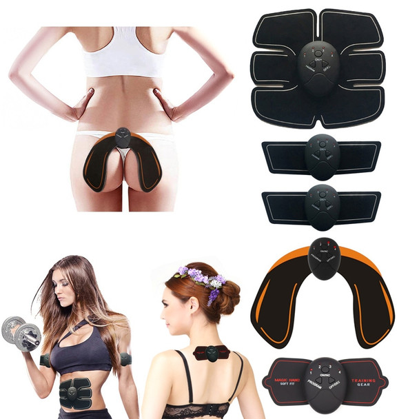 Abdominal Muscle Trainer Slimming Fat Burning Ems Massage Simulator Fitness Training Apparatus Workout Hip Muscle Trainer