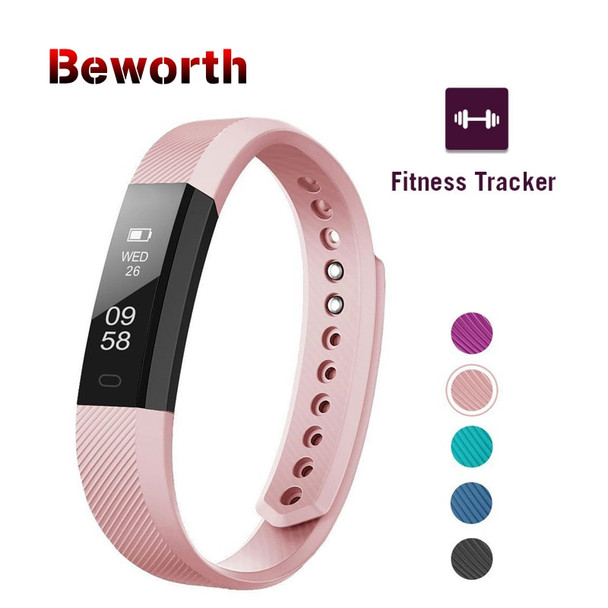 Fitness Tracker Smart Bracelet ID115 Veryfit APP Bluetooth Band Activity Monitor Alarm Clock  Sports Wristband for iOS Android 