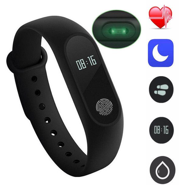 M2 Smart Bracelet Bluetooth 4.0 Multi-function Smart Watch Fitness Tracker Smart Bracelet for Android iOS  Sleep Monitor