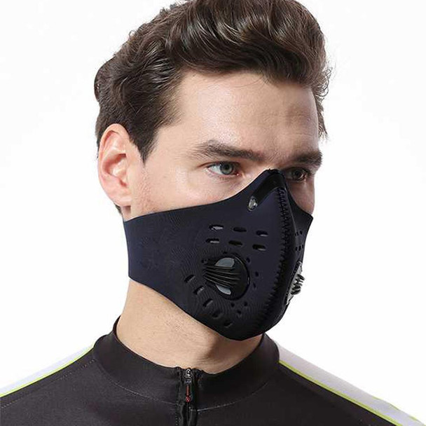 Activated Carbon Mask Windproof Cycling Mask Anti-Dust Riding Bicycle Half Face Winter Mask Outdoor Sports Mask All Season