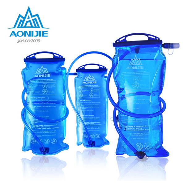 SD12 Water Reservoir Water Bladder Hydration Pack Storage Bag BPA Free - 1L 1.5L 2L 3L Running Hydration Vest Backpack