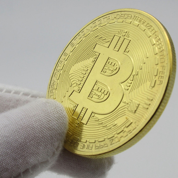 1Pc Gold Coin - Bitcoin  Collectible