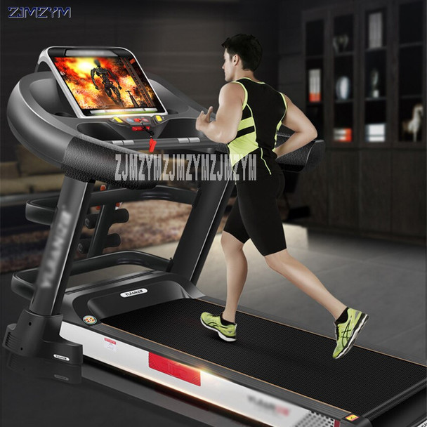 8008S Home Treadmill Upgraded Version Of 14.1 inch Color Screen WiFi Version Of Multifunctional Quiet Folding Electric Treadmill