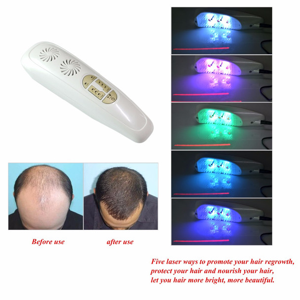 Laser Treatment Comb Stops Hair Loss Promotes Hair Regrowth Hair Loss Therapy Machine Device 