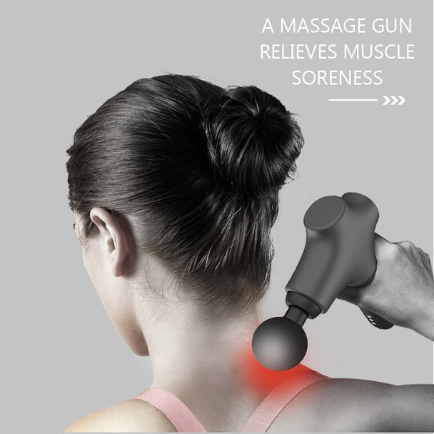 Ems Electric Muscle Massage Gun, Low Noise ,Deep Muscle Stimulator, Relax + Relieve Fatigue Massage Gun