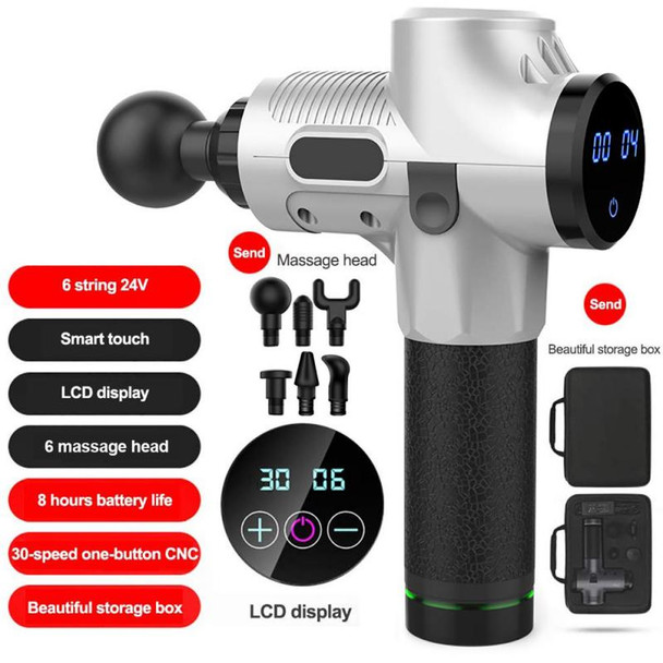 Massage Gun For A Percussion Massage + Muscle Vibration Tool