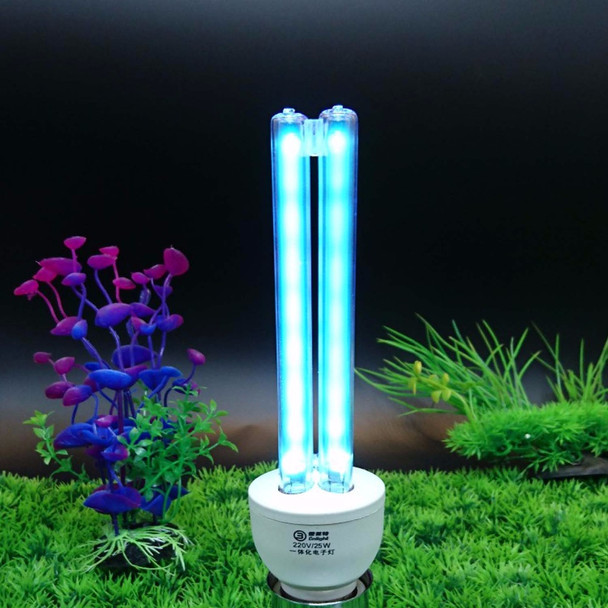 UV Germicidal Compact CFL Lamp + Air Cleaner & Sanitizer: Eliminate & kill Bacterial Virus Mites