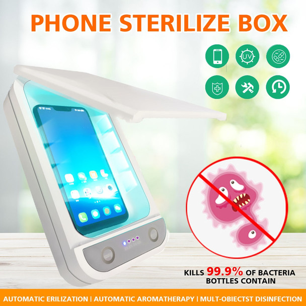 Double UV Phone Sterilizer Box & Personal Sanitizer