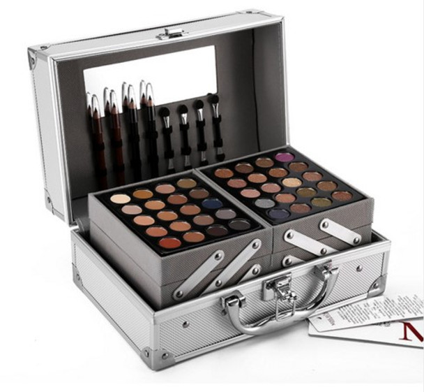 Face Powder Makeup Set Matte &amp; Shimmer Eyeshadow Palette Blockbuster Professional Make Up Kit Highlighter Bronzer box gift