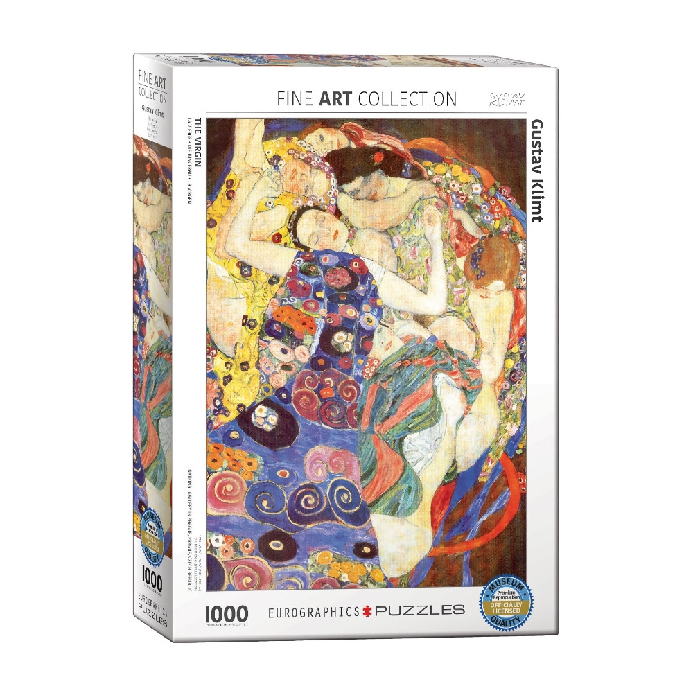 Puzzle EuroGraphics Il Bacio Di Klimt - 1000 Pezzi, 48x68 Cm, Cartone Riciclato