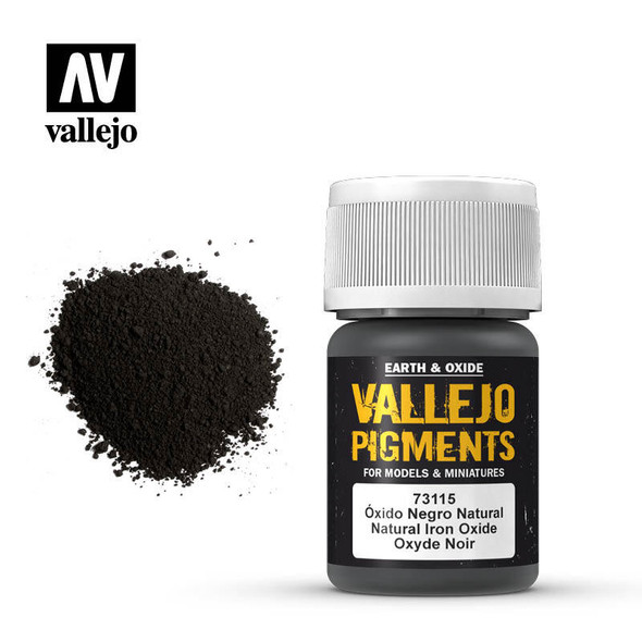 Vallejo - Pigments: Oxido Negro Natural