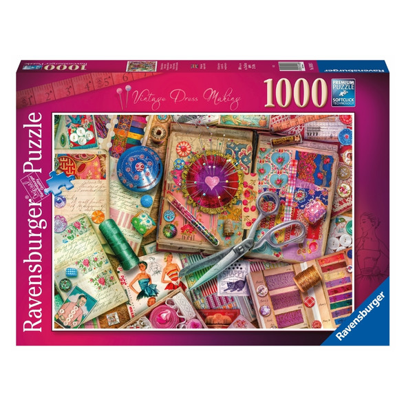 Ravensburger - Vintage Dressmaking 1000 piezas