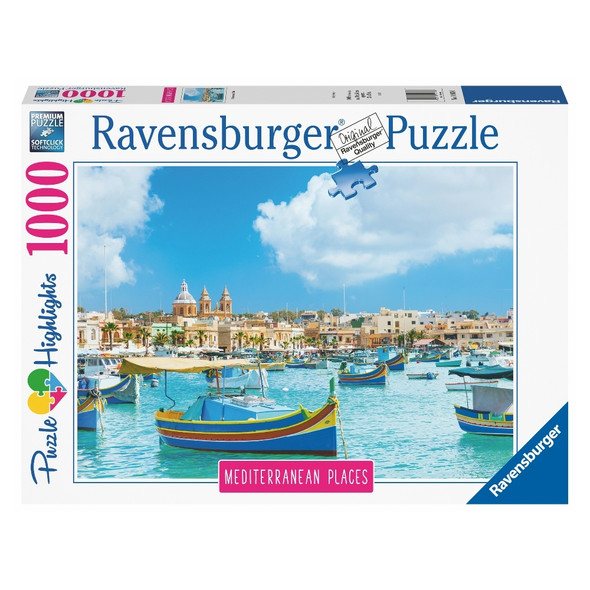 Ravensburger - Mediterranean Malta 1000 piezas