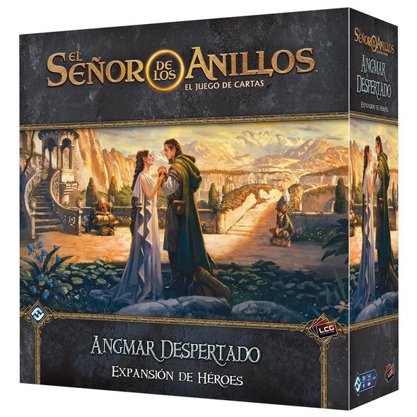 Fantasy Flight Games - El señor de los anillos LCG: Angmar despertado expansión de héroes