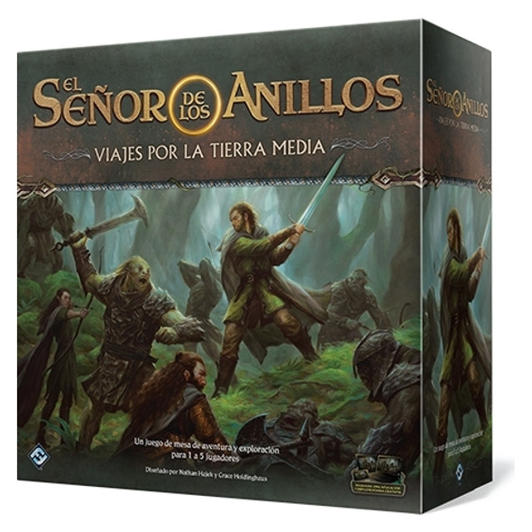 Fantasy Flight Games - El Señor de los Anillos: Viajes por la Tierra Media