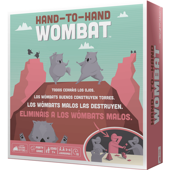 Exploding Kittens - Hand to Hand Wombat