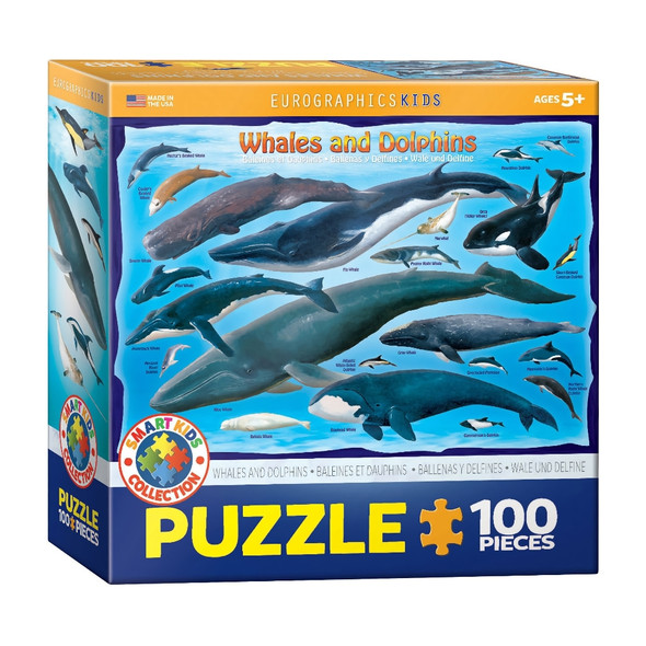 EuroGraphics - Ballenas y delfines - 100 piezas