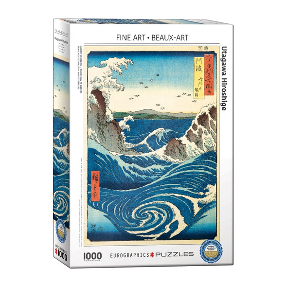 EuroGraphics - Utagawa Hiroshige: Remolino de Naruto - 1000 piezas