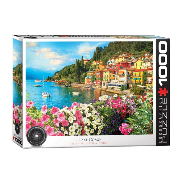 EuroGraphics - Lago Como: Italia - 1000 piezas