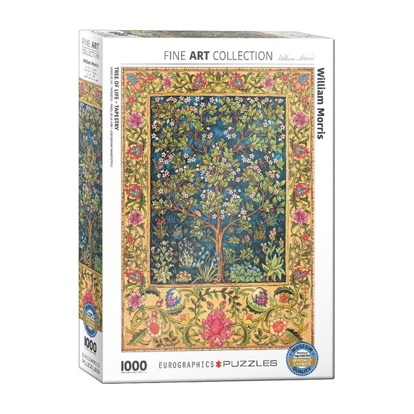 EuroGraphics - William Morris: Árbol de la vida - 1000 piezas