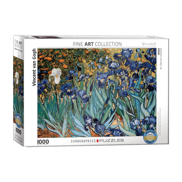 EuroGraphics - Vincent Van Gogh: Flores de iris - 1000 piezas