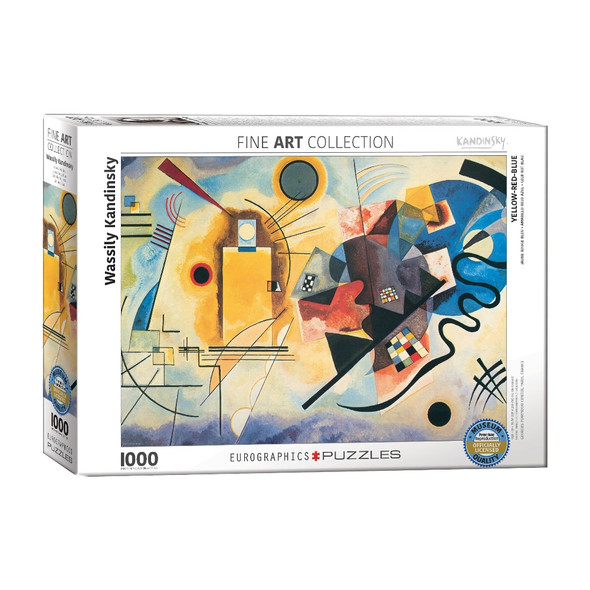 EuroGraphics - Wassily Kandinsky: Amarillo-Rojo-Azul - 1000 piezas