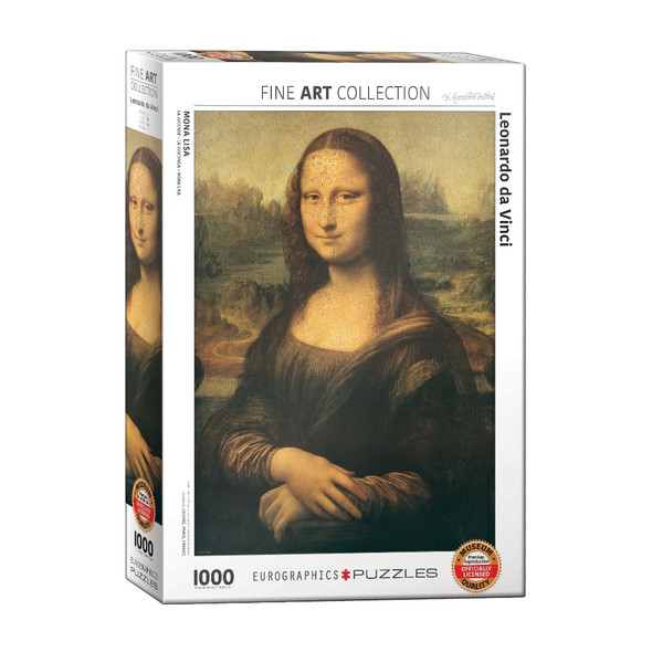 EuroGraphics - Leonardo Da Vinci: Mona Lisa - 1000 piezas