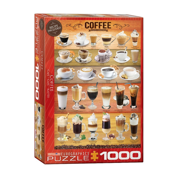 EuroGraphics - Café - 1000 piezas