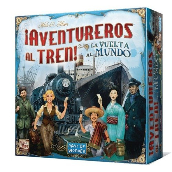 Days of Wonder - ¡Aventureros al Tren! La Vuelta al Mundo