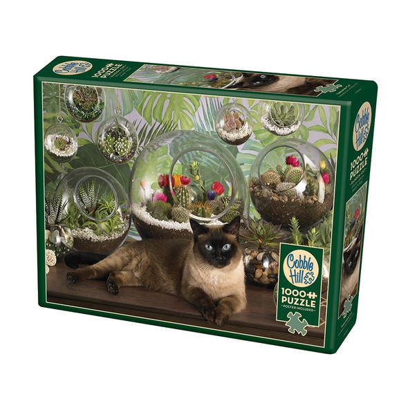 Cobble Hill - Terrarium Cat - 1000 piezas