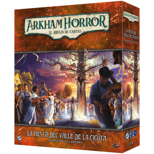 Fantasy Flight Games - Arkham Horror LCG: La fiesta del Valle de la Cicuta Expansión de campaña