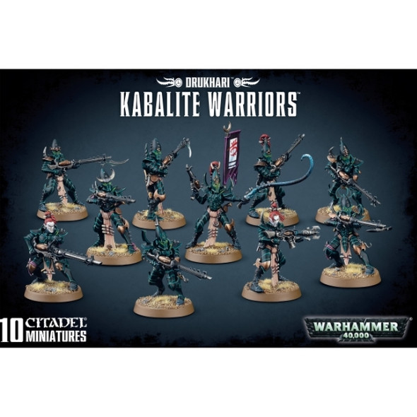 Games Workshop - Warhammer 40,000: Drukhari Kabalite Warriors