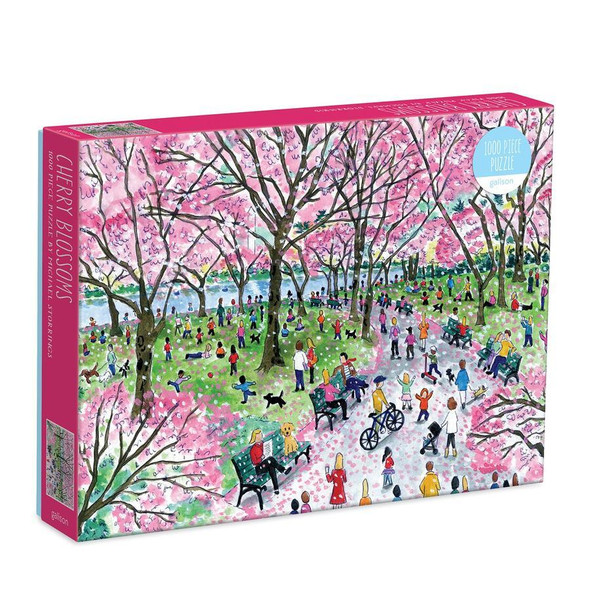 Galison - Michael Storrings Cherry Blossoms - 1000 piezas