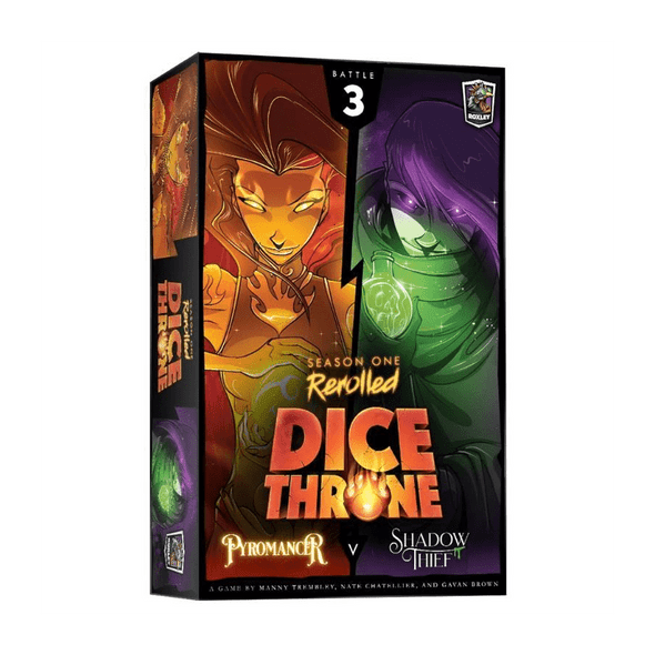 Delirium Games - Dice Throne: Piromante vs Ladrón Sombrío