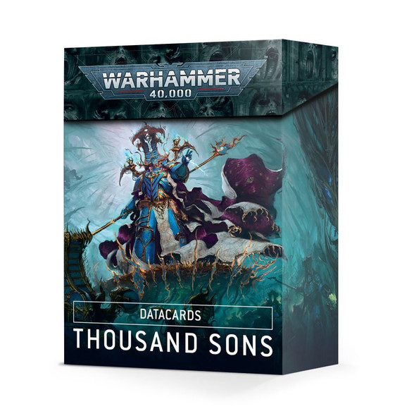 Games Workshop - Warhammer 40K: Datacards: Thousand Sons (Inglés)