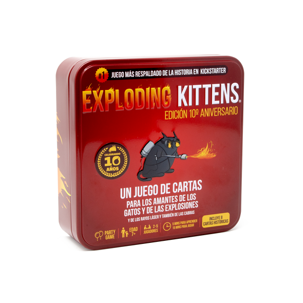 Exploding Kittens - Exploding Kittens edición de 10º aniversario
