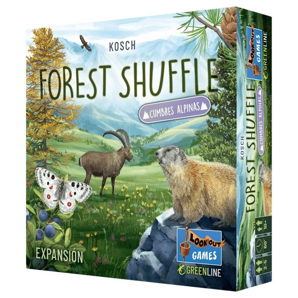 Lookout Games - Forest Shuffle: Cumbres alpinas