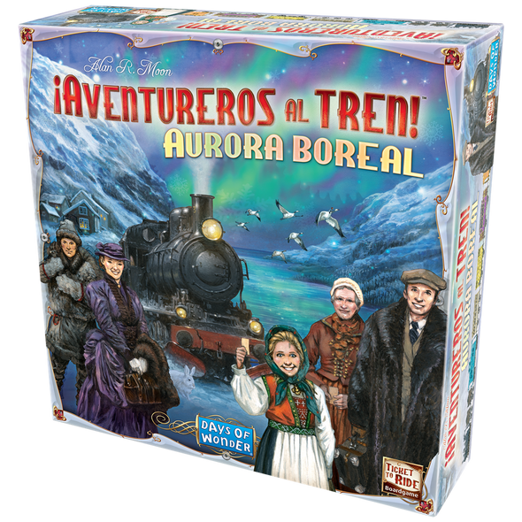Days of Wonder - ¡Aventureros al Tren! Aurora boreal