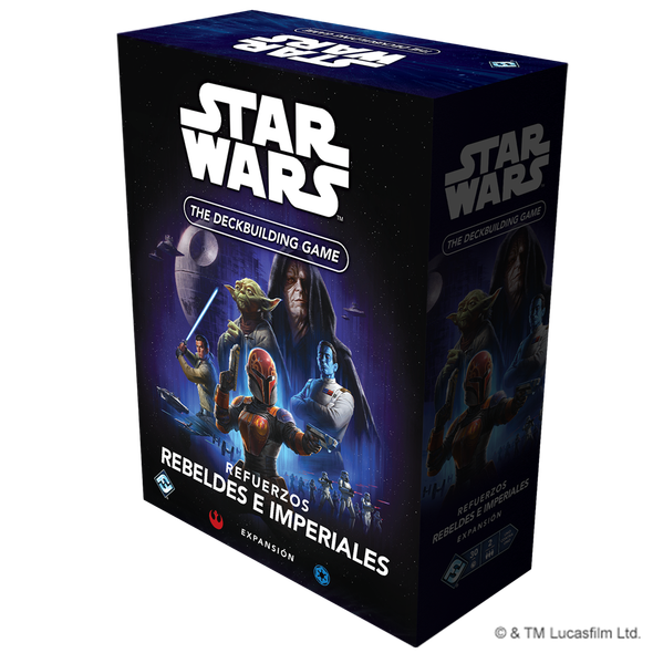 Fantasy Flight Games - Star Wars: Deckbuilding Game Rebeldes e Imperiales