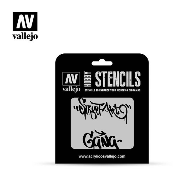 Vallejo - Stencils: Grafiti Callejero nº 2